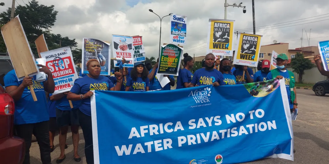 Water Week: Activists, labour unions march against water privatisation in Nigeria