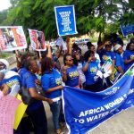 How women group protested against water privatization in Lagos