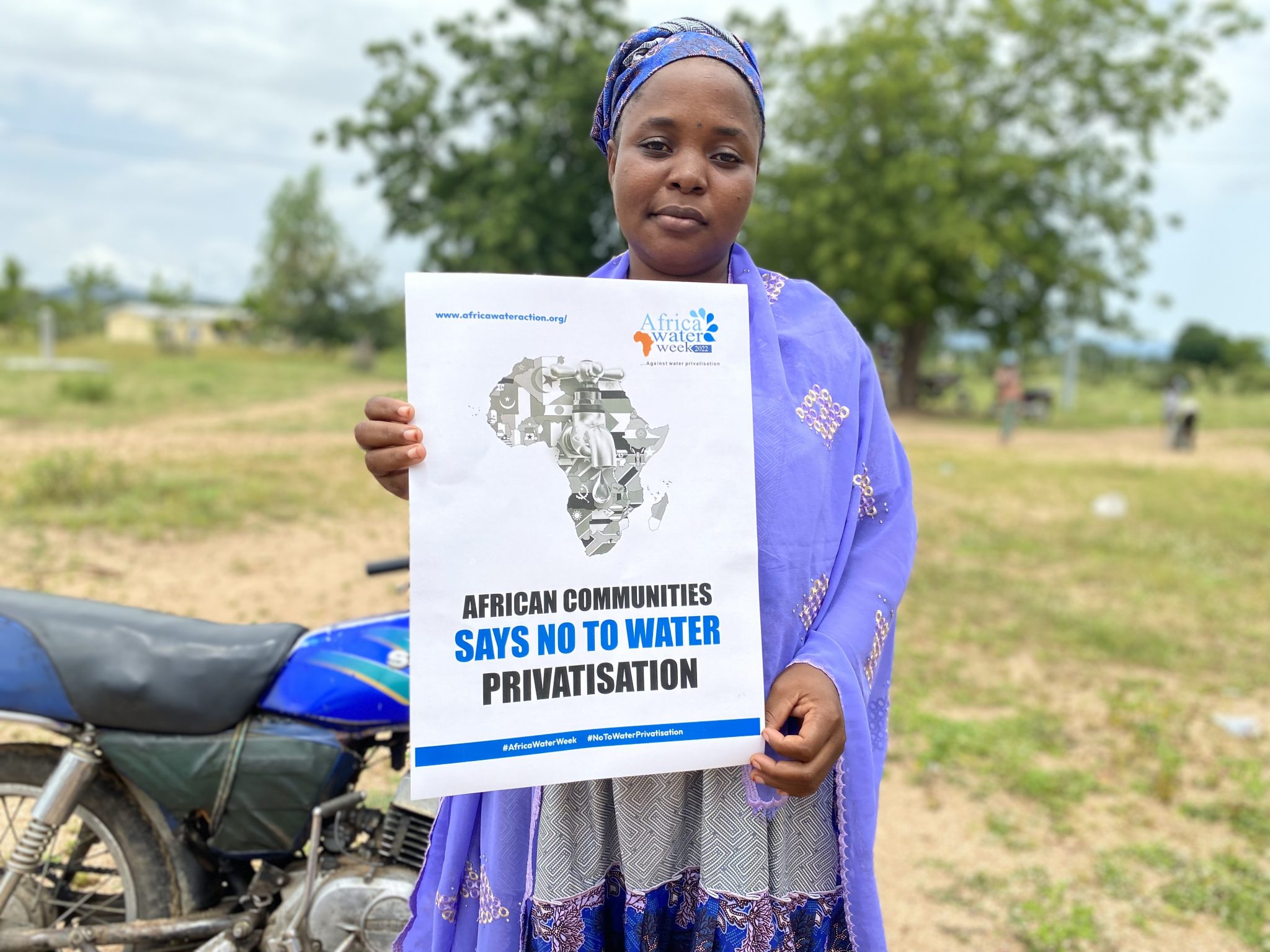African communities are united against water privatization.