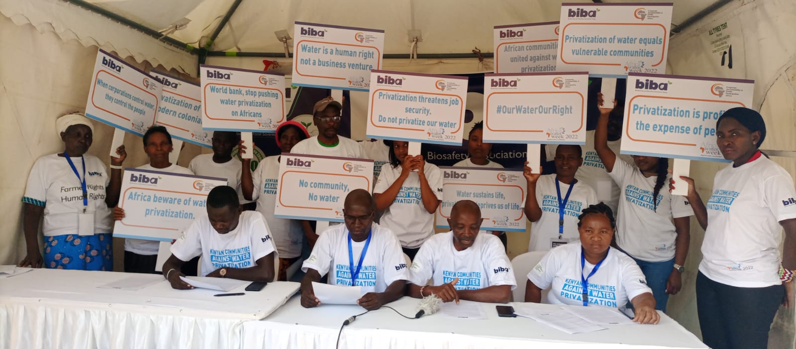 Kenyan communities say no to water privatization