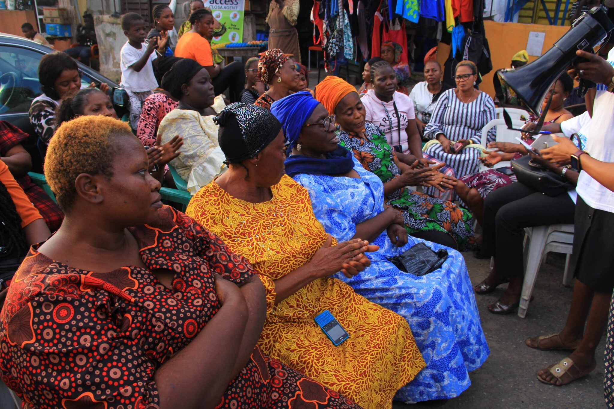 Women at the Ogba Market